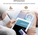 ASUS MESH ZenWiFi AX1800 Wi-Fi 6 Dual Band Gigabit XD4 Plus 3 Pack Black
