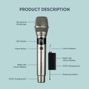 SonicGear Microphone Wireless 2xHandsets WM 3000UL DUAL Palladium