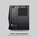 Armaggeddon Gaming Case ATX 3xARGB TRITRON 3 White