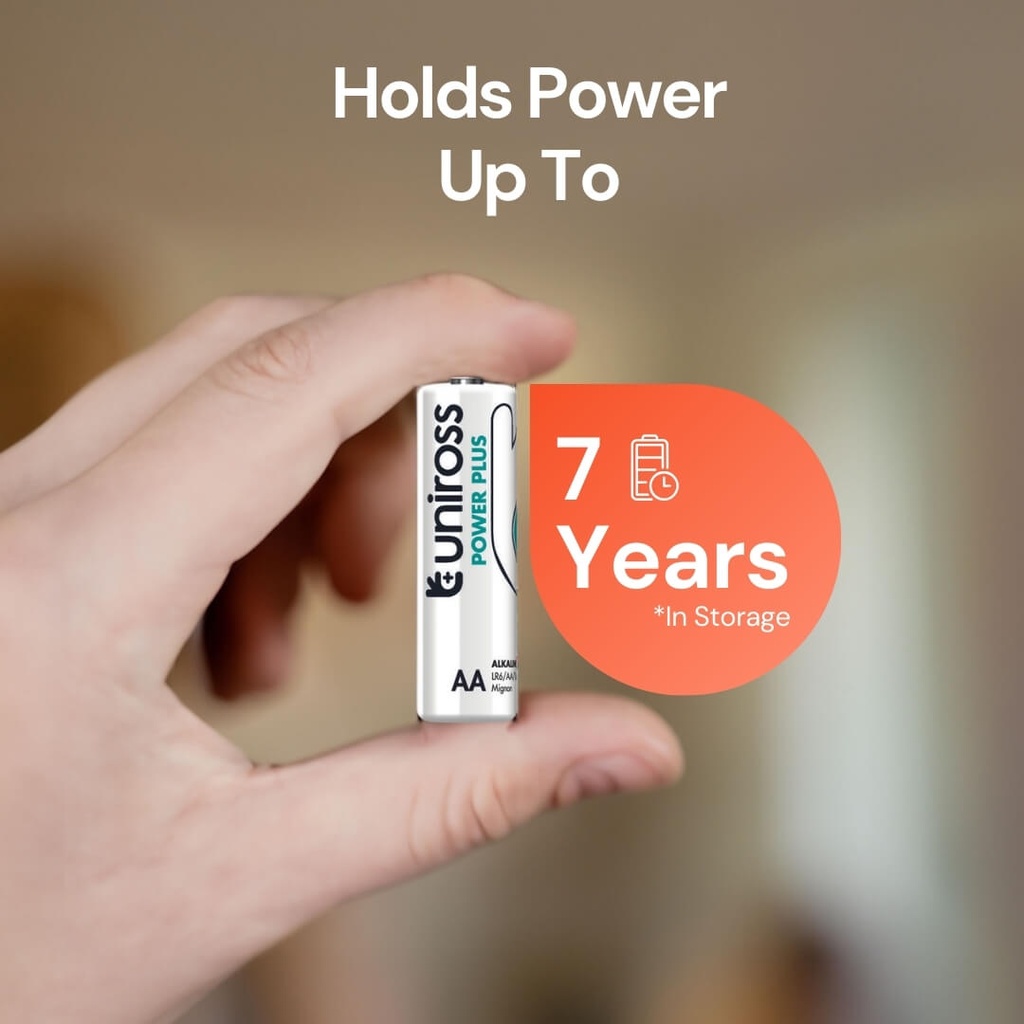 Uniross Alkaline AA Power Plus Box of 24 Pcs
