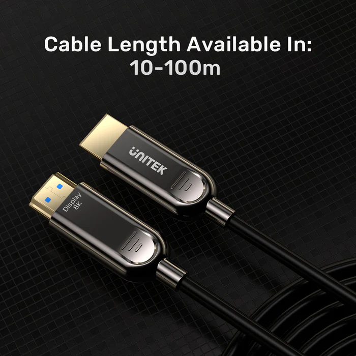 Unitek Active Optical HDMI 2.1 Cable 8K60Hz 15.0m C11085GY-15M