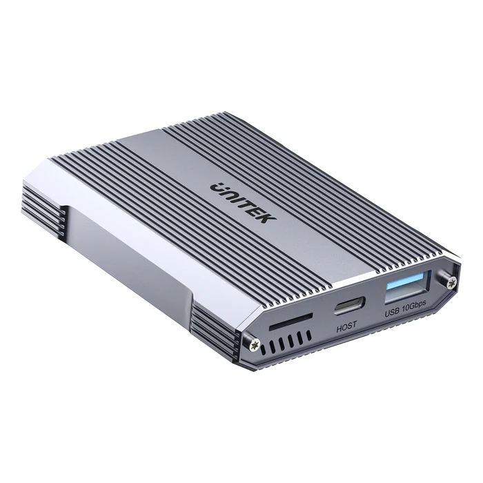 Unitek R1022 Dual Read/Write Card Reader USB-C to SD4.0+Micro SD3.0+CF Express 2.0