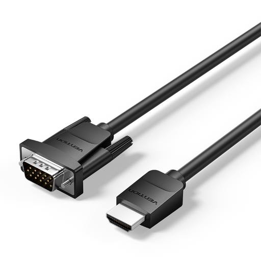 Vention HDMI-A Male to VGA Male Cable 3.0m Black ABMBI
