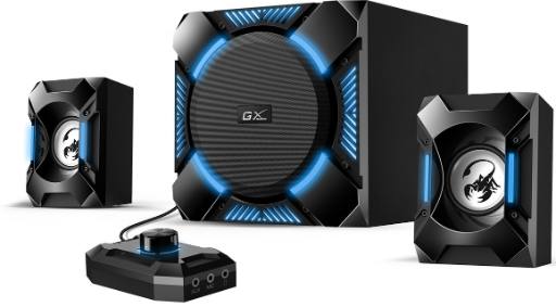 [29605] Genius Speakers 2.1 CH Gaming Speaker System 36W RMS SW-G2.1 1200