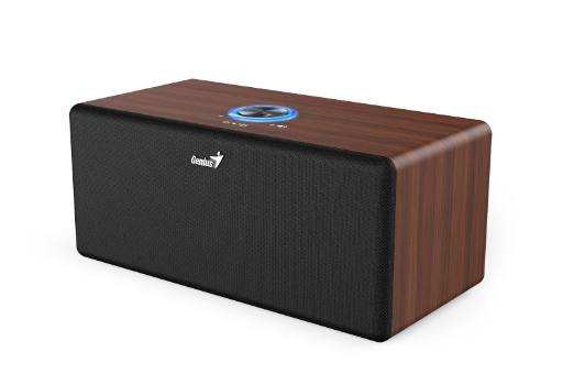 [29593] Genius PC Speakers 2.0 20W Aux & BT SP-HF505BT Brown Wood