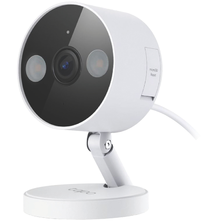 TP-LINK IP CAMERA INDOOR/OUTDOOR, WIRELESS 2.4GhZ, 2K QHD 4MP, IP66, BUILT IN MIC AND SPEAKER, SOUND AND LIGHT ALARM, TWO-WAY AUDIO