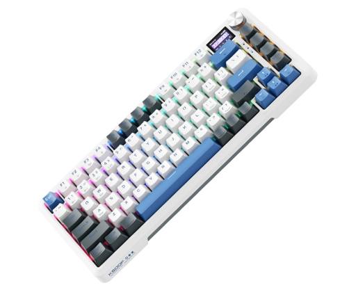 Machenike Wireless Gaming Keyboard ,Wired,Bluetooth,2.4G (JJ02GR00G)