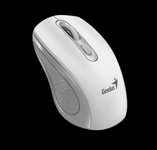 Genius Mouse Wireless Silent Ergonomic AI NX-8025 White