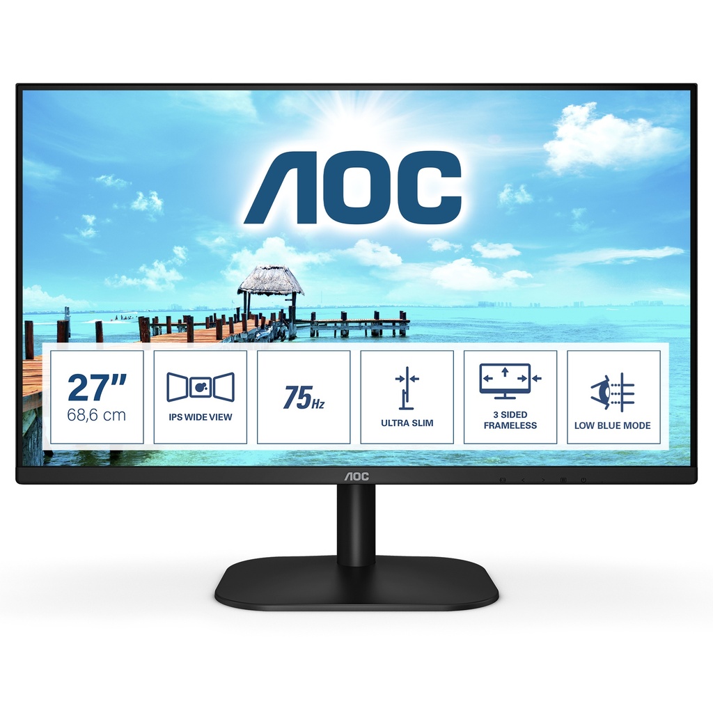 [27B2H/EU] AOC 27B2H Monitor 27" - IPS, FHD, 75Hz