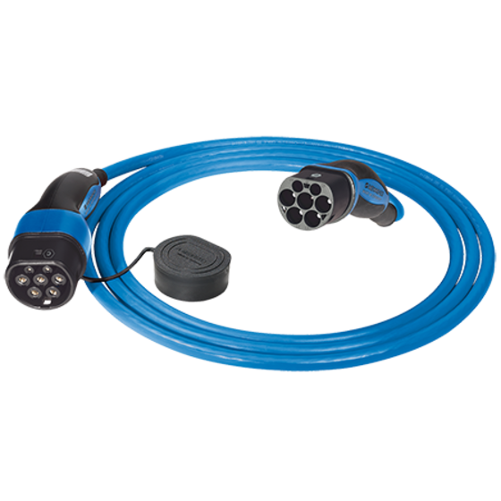 [36213] Mennekes Charging Cable 4 meters, Type 2 - Type 2, 32A, 3PH