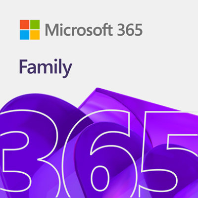 Microsoft 365 Family - 1 Year Subscription (Multilingual)