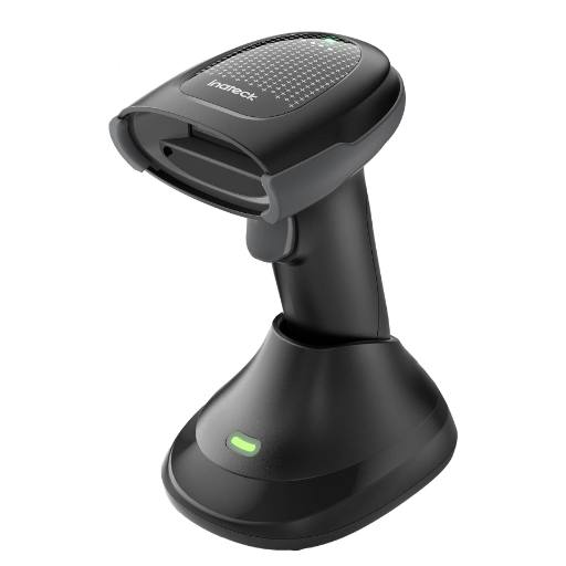 Inateck Barcode Scanner 1D/2D Wireless 2.4GHz/Bluetooth USB-A 2000mAh Charging Base Dual Battery Megapixel Scanning Pro170B