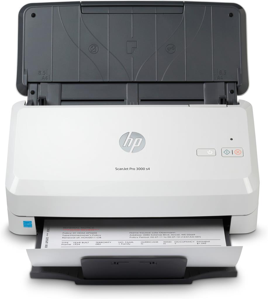 HP Scanjet Pro 3000 s4 600 x 600 DPI Sheet-fed scanner Black, White A4