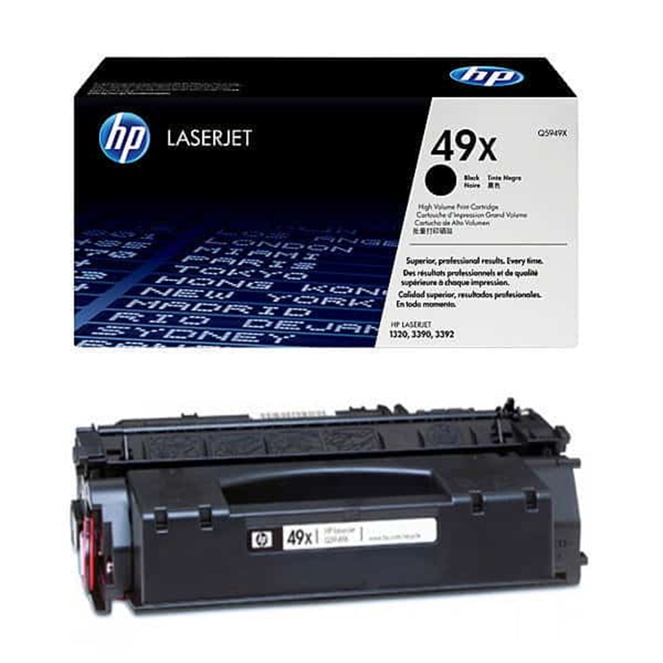 Q5949X HP49X BLACK TONER 6000P LJ 1320/3390/3392