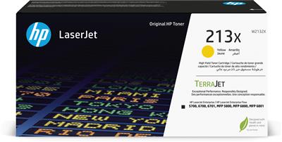 [W2132X] HP 213X High Yield Yellow Original LaserJet Toner Cartridge