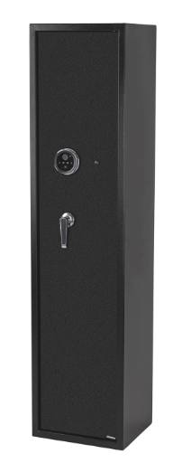 [29503] NETPRO Safe Box Gun Cabinet with Fingerprint, Code & Key 145x35x30cm NP-GSB