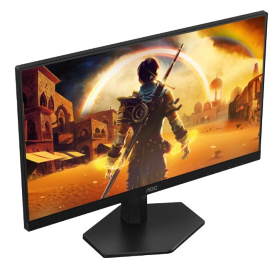 [27G42E] AOC MONITOR 27G42E, GAMING 27'', E, 180HZ, IPS LED, 0.5MS, 1920x1080, 80M:1, 300 CD/M², TILT, 1X HDMI, DISPLAY PORT,
