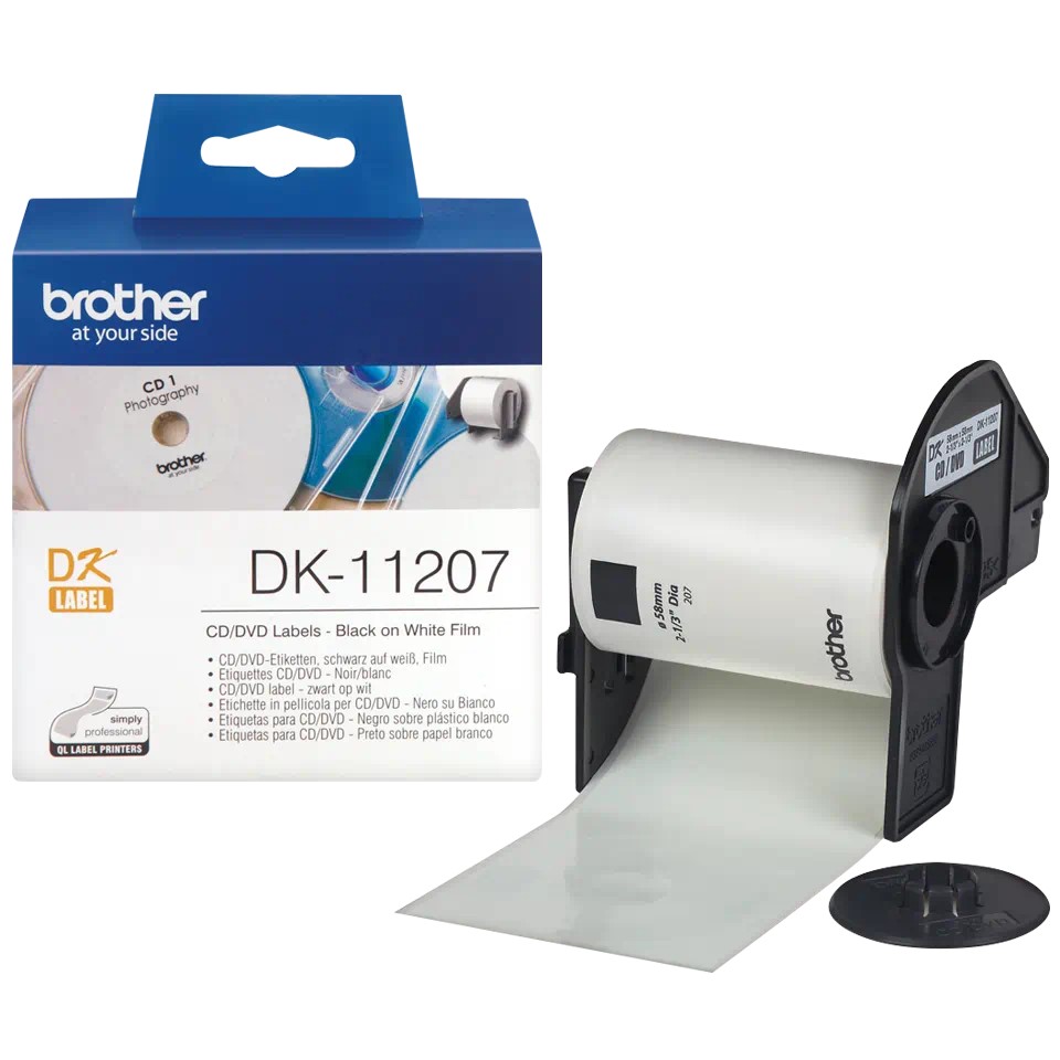 [4977766628174] DK11207(D) BROTHER CD/DVD labels 100/Roll (24mm)