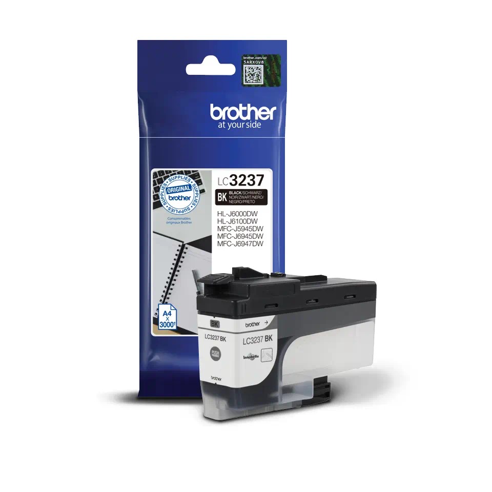 [4977766787987] LC3237BK INK CARTRIDGE BLACK 3000P MFCJ5945/MFCJ6945/MFCJ6947/HLLJ6000/HLLJ6100