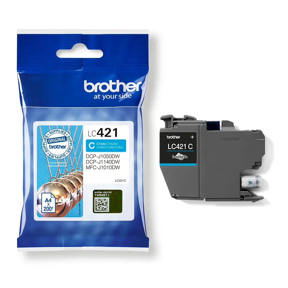 [4977766810371] LC421C (S) Cyan ink cartridge 200 pages MFC-J1010DW