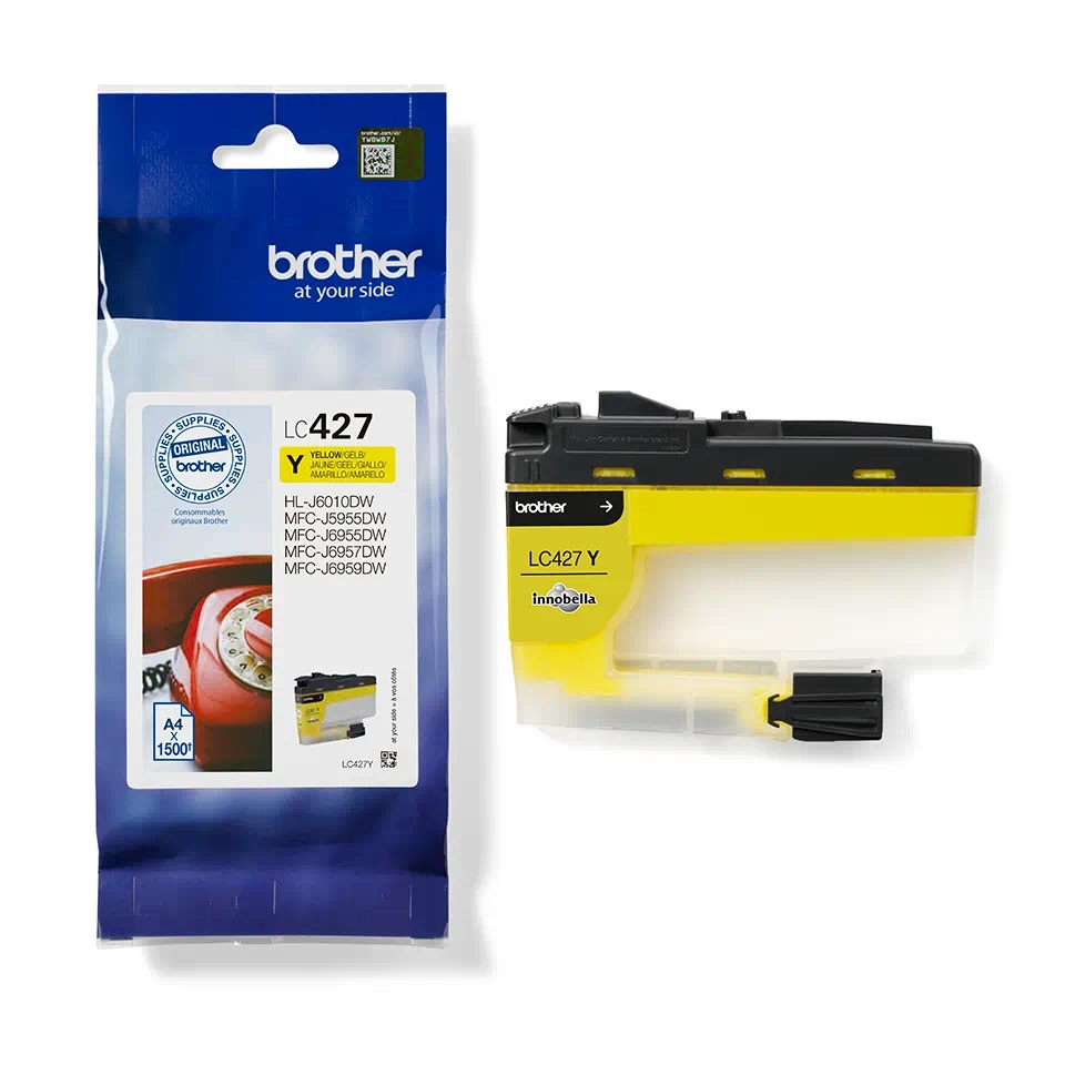 [4977766815505] LC427Y Yellow ink cartridge 1500pages ( MFCJ5955DW, MFCJ6955DW, MFCJ6957DW)