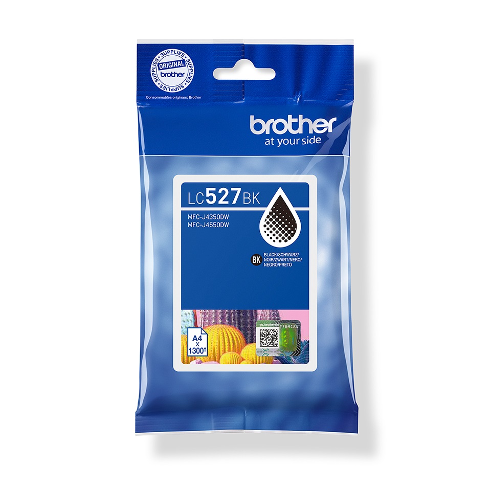 LC527BK Black ink cartridge 1300 pages ( MFCJ4350DW, MFCJ4550DW)