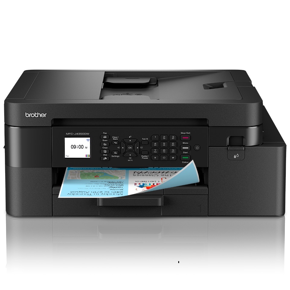[4977766841115] MFCJ4350DW BROTHER Colour Inkjet All-In-One Wireless (LC-527)