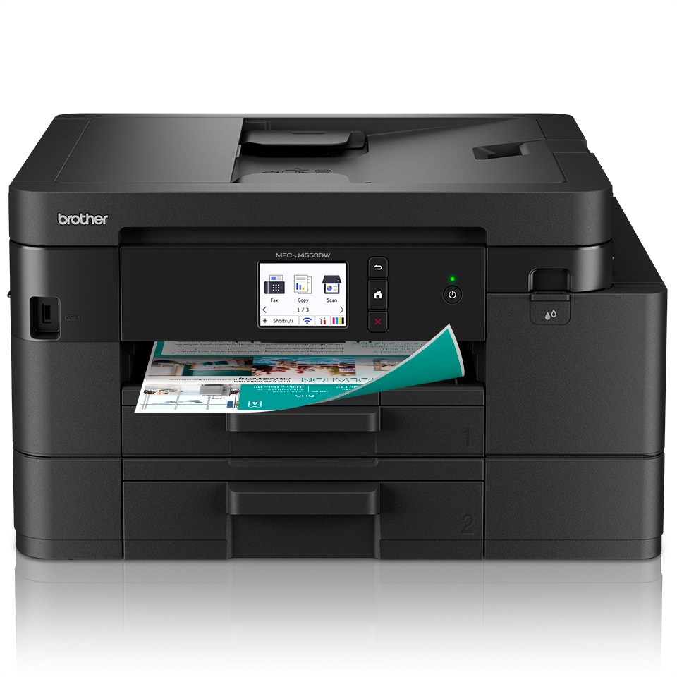 MFCJ4550DW BROTHER Colour Inkjet All-In-One Wireless (LC-527) Dupleχ & Wireless + 2 Trays