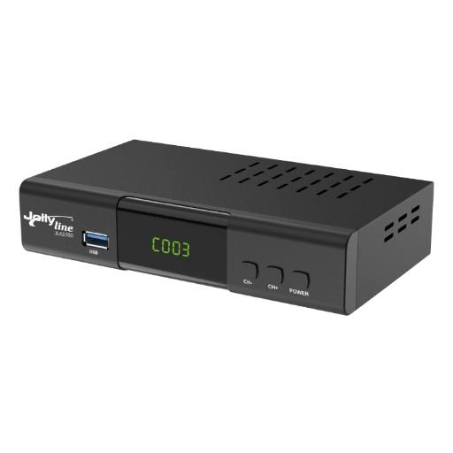 [29459] GBC JollyLine JL43700 Full HD DVB-T2 Set Top Box Receiver