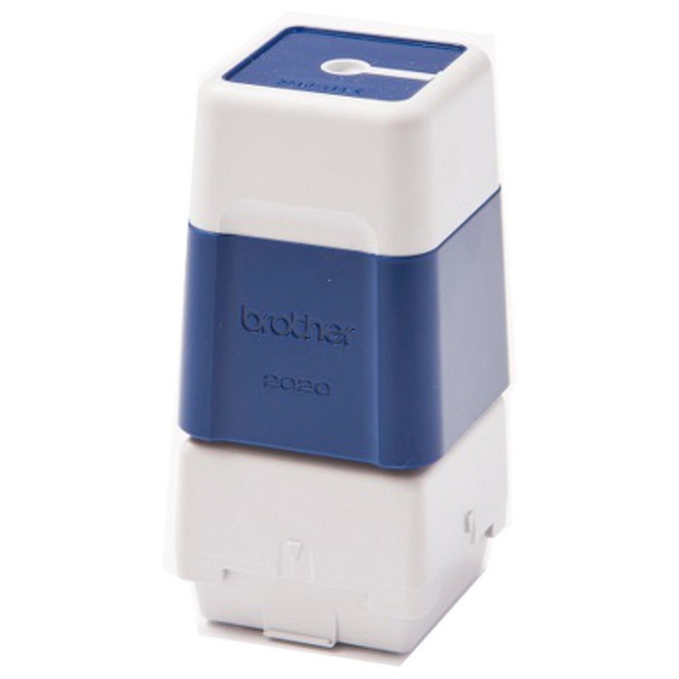 PR2020E BLUE 20 X 20(mm)  BROTHER STAMP