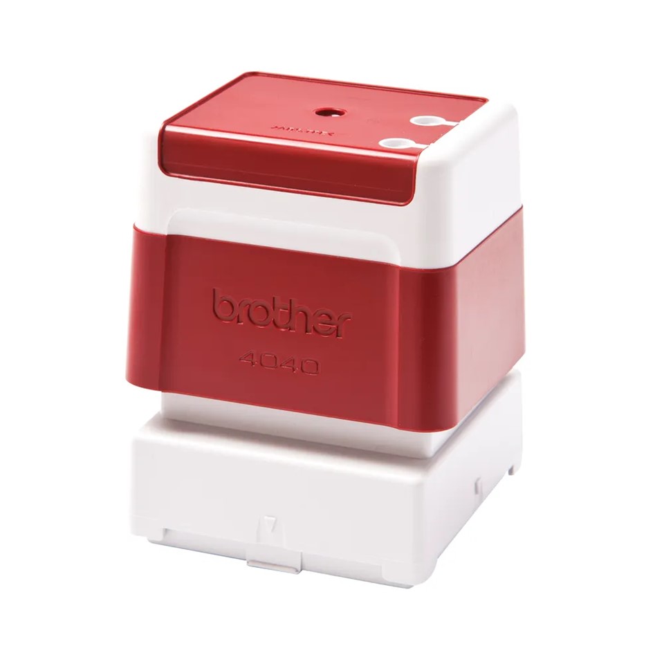 PR4040R RED 40 X 40(mm) BROTHER STAMP