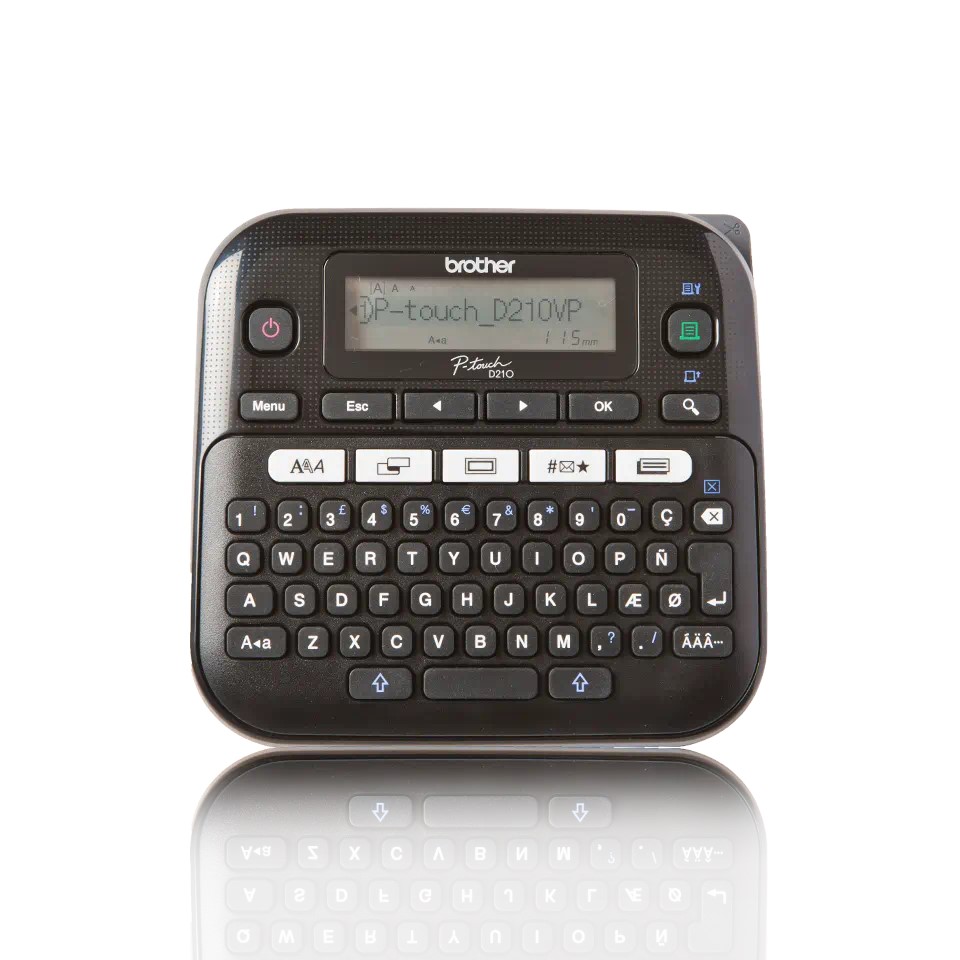PTD210VP BROTHER Desktop Labelling Machine (TZe Tapes)