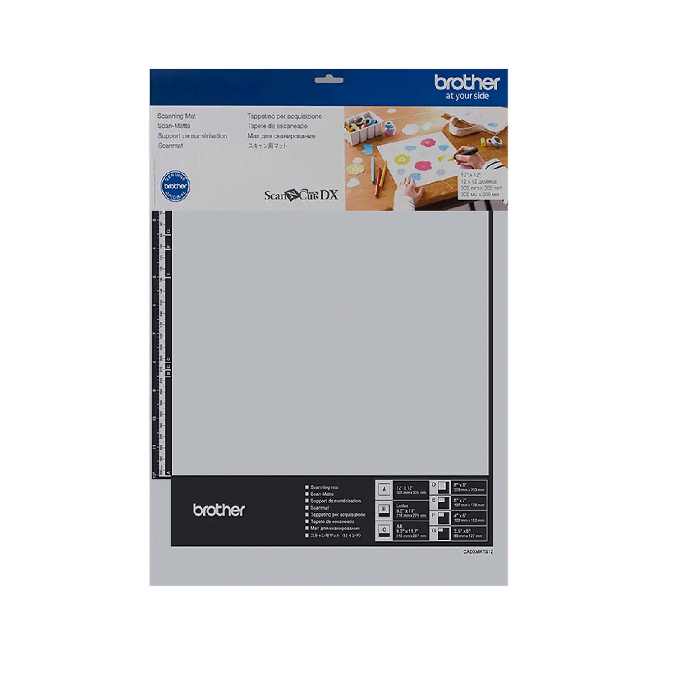 [4977766794664] CADXMATS12 ScanNCut Scanning Mat 12" x 12" / 305 mm x 305mm  (SDX1200)
