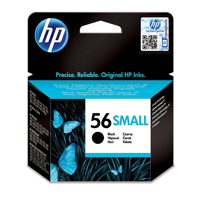 [C6656GE] C6656GE HP56 SMALL BLACK INK CARTRIDGE 190P DJ450/51XX/55XX/56XX/58XX/96XX/410