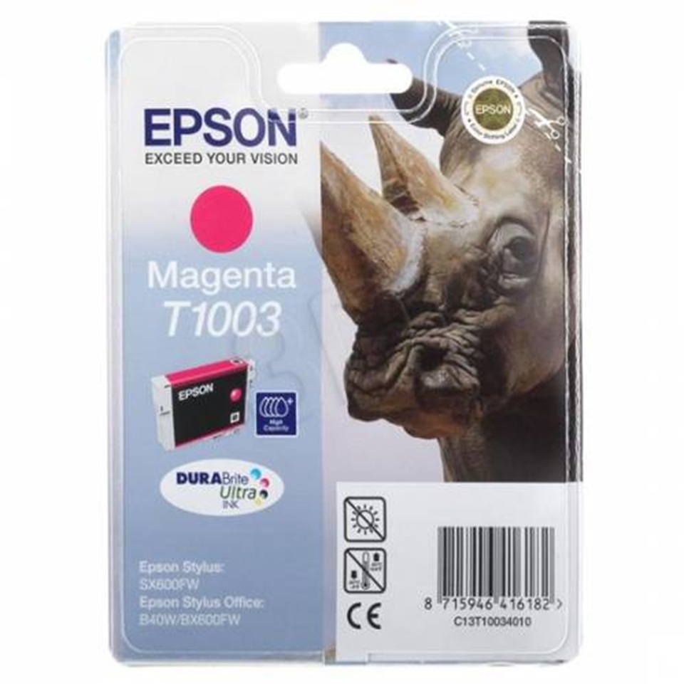 [T1003] T1003 EPSON MAGENTA INK CARTRIDGE EPSON  B40W/BX600FW