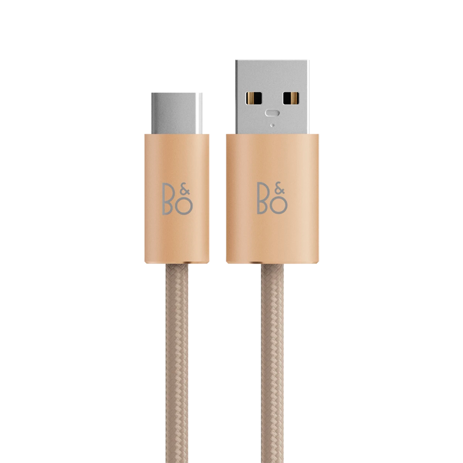 Beoplay H95 Charging Cable Fabric Gold Tone