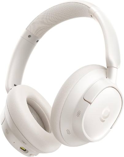 [29365] Baseus Headphones Over Ear ANC Bass BH1 NC White