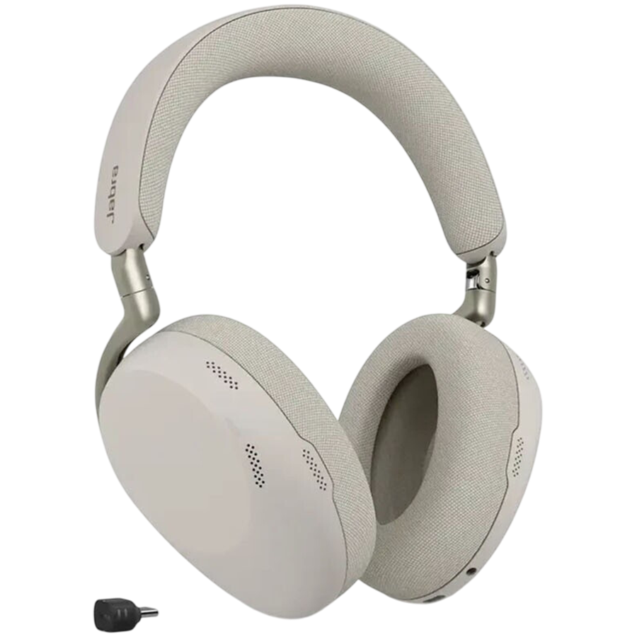 [38599-999-898] JABRA Evolve3 85, MS, Link390c, Warm Gray