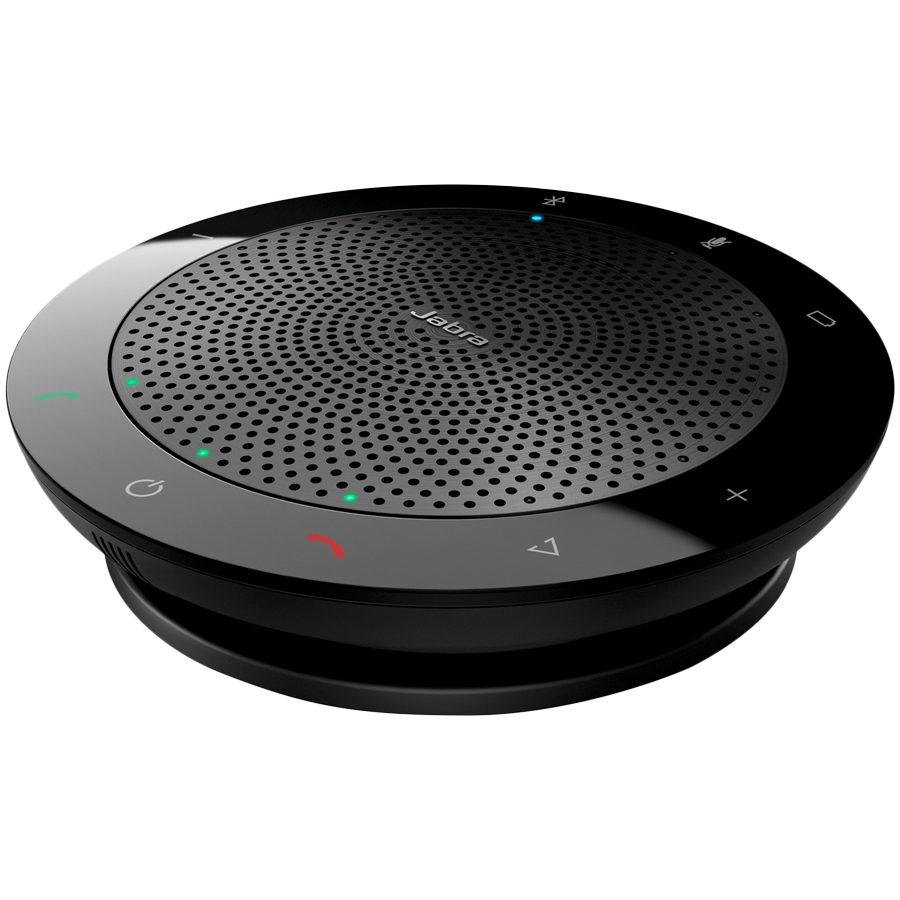 [7510-109] JABRA SPEAK 510 MS Speakerphone for UC & BT, USB Conference solution, 360-degree-microphone, Plug&Play, mute and volume button, Wideband, Bluetooth (up to 100 meters), Microsoft optimized Version B: incl. Smart Button activated via JABRA Direct