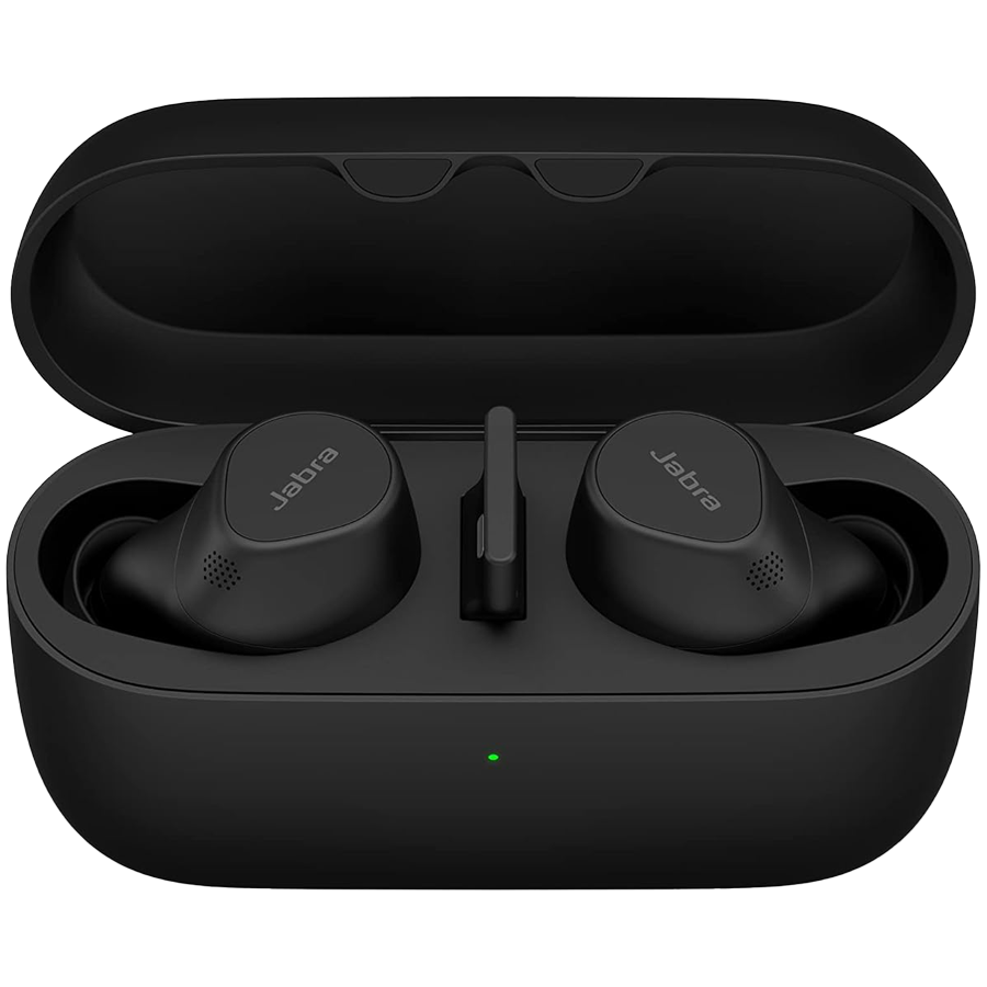 [20797-989-999] JABRA EVOLVE2 Buds UC, Cradle USB-A UC, Link 380 BT adapter USB-A UC, 30  cm USB-C to USB-A cable, Ear gels, warranty
