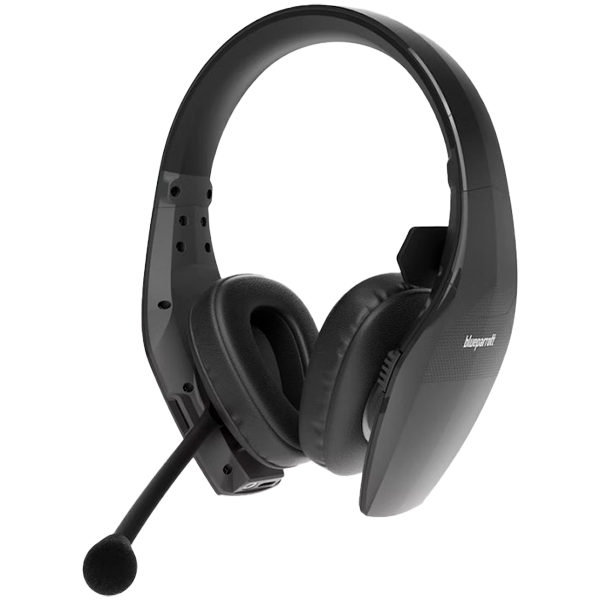 [204292] JABRA BlueParrott S650-XT, 2-in-1 convertible from stereo to mono sound; Active Noise Cancellation (ANC); Up to 36 hours of talk time; IP54-rated durability; Customizable BlueParrott Button; Hands-free voice control