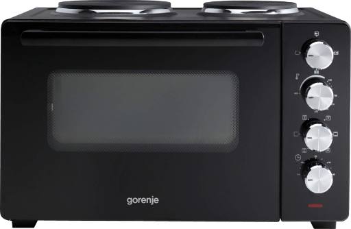 [29332] Gorenje Kitchen Oven 1000W 30L with Hot Plates OM30GBX