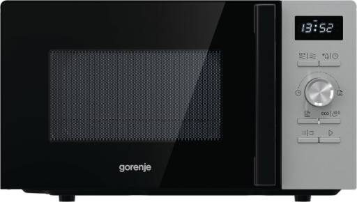 Gorenje Kitchen Microwave Oven 800W + Grill 1000W 20L 11 Programs Digital Screen MO20A4XH Inox