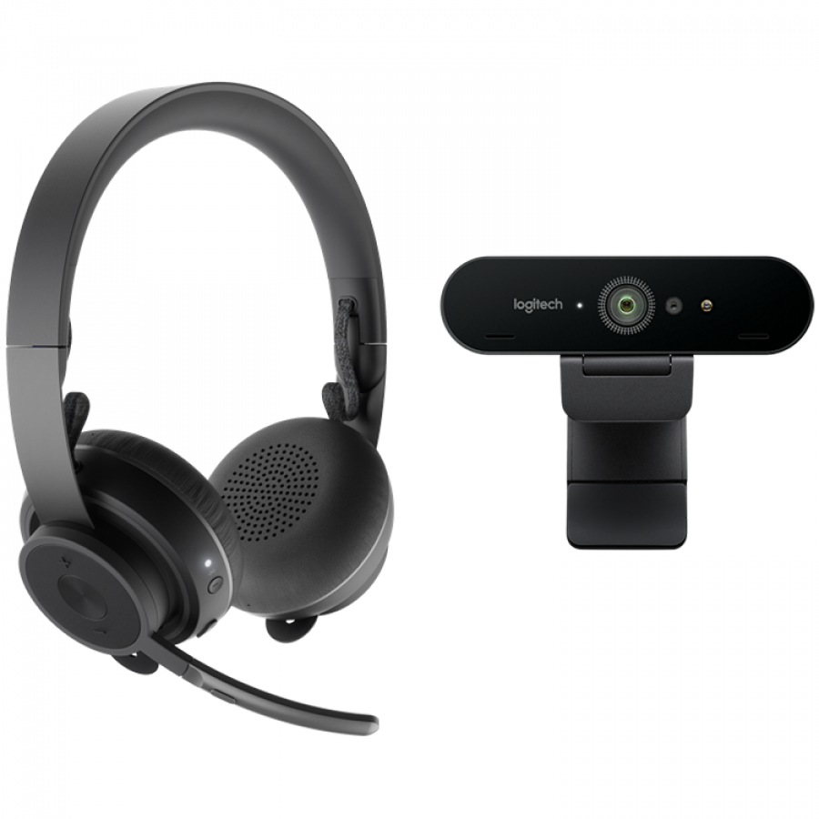 LOGITECH Pro Personal Video Collaboration Teams Kit-GRAPHITE-BT-N/A-EMEA-914-TEAMS