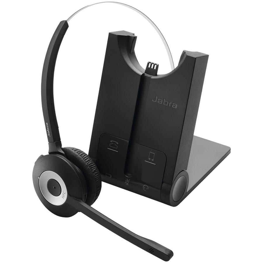 [925-15-508-201] JABRA PRO 925 Mono, for Desk phone and Mobile with Bluetooth, Noise-Cancelling, JABRA Safe tone