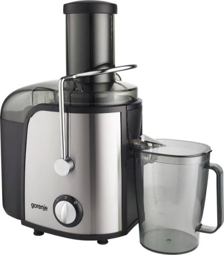 [29314] Gorenje Kitchen Juicer 800W 1.5L Pulp Container XL Tube JC805EII Inox/Black