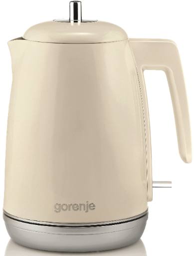 Gorenje Kitchen Kettle 2200W 1.7L K15RL Retro Ivory K15RL