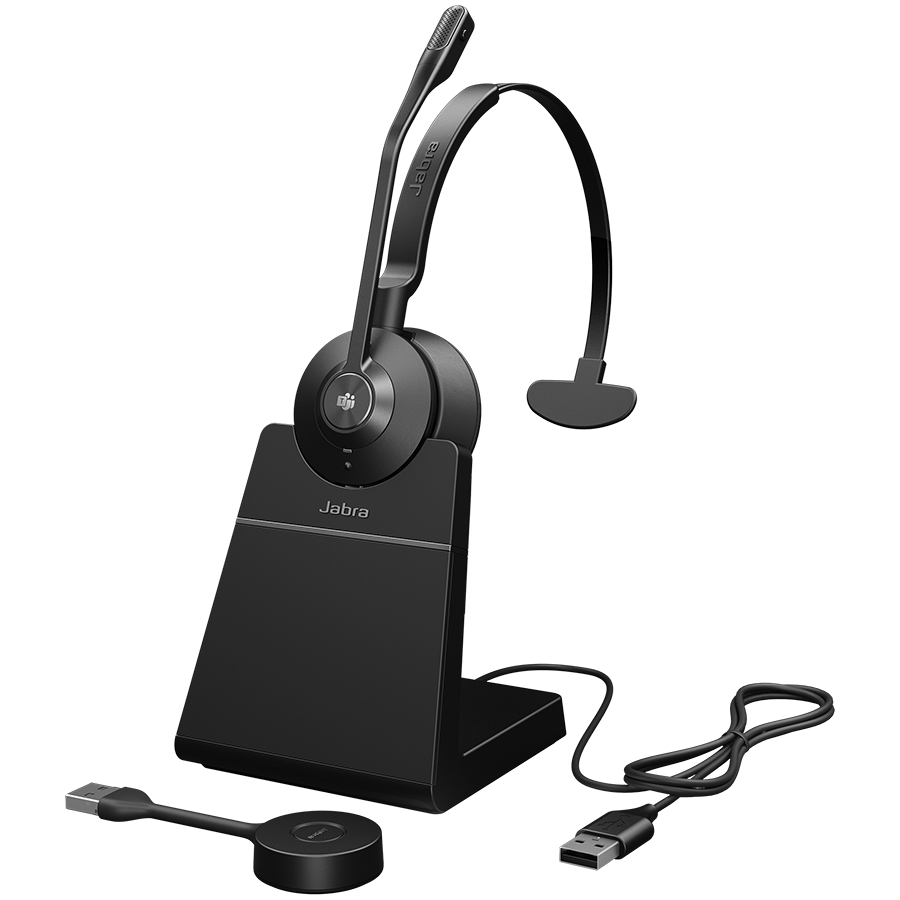 [9653-455-111] JABRA Engage 55 SE, MS Mono, Link400a, Stand