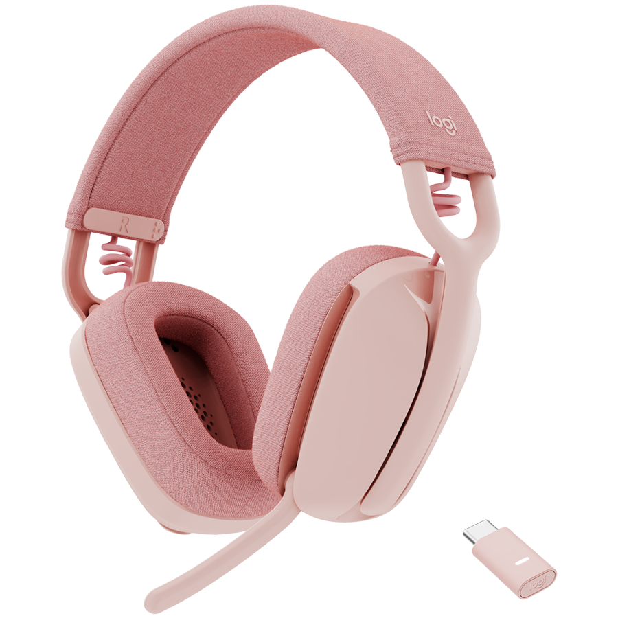 [981-001176] LOGITECH ZONE VIBE WIRELESS MS - ROSE,A00167/A00172,MS,MFI - BT - EMEA-914 - QUADRUN DG,TEAMS,ZOOM,GOOGLE