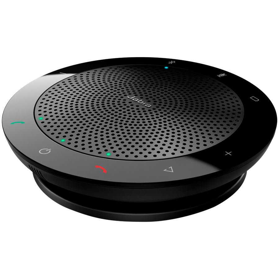 [7510-209] JABRA SPEAK 510 Speakerphone for UC & BT, USB Conference solution, 360-degree-microphone, Plug&Play, mute and volume button, Wideband, Bluetooth (up to 100 meters) .Version B: incl. Smart Button activated via JABRA Direct